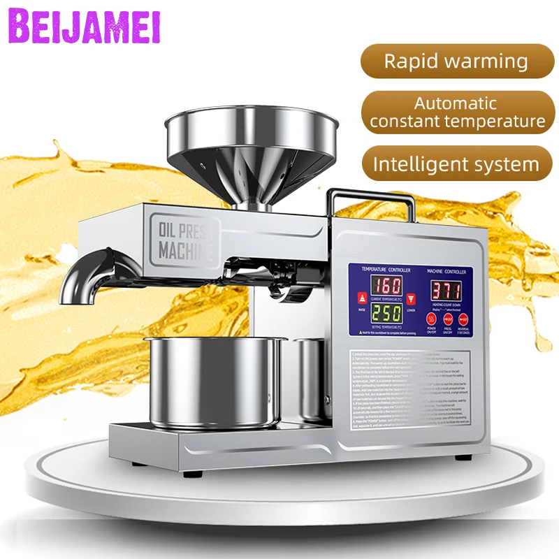 

Автоматическая машина для прессования масла B03S, Электрический экстрактор масла для домашнего и коммерческого использования, семена кунжут...