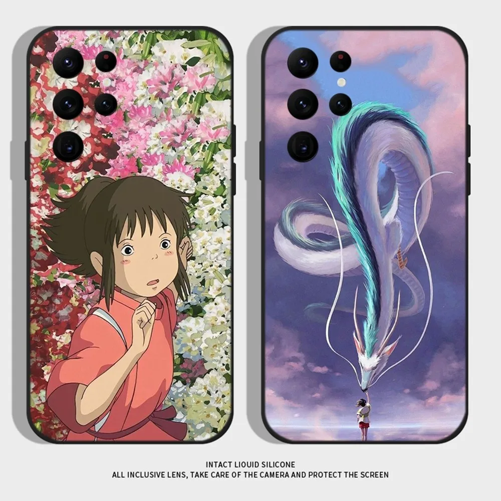 Чехол для телефона S-Spirited D-Dragon Away Samsung S24 S22 Ultra S20 S30 plus S23 ultra 5G силиконовый чехол