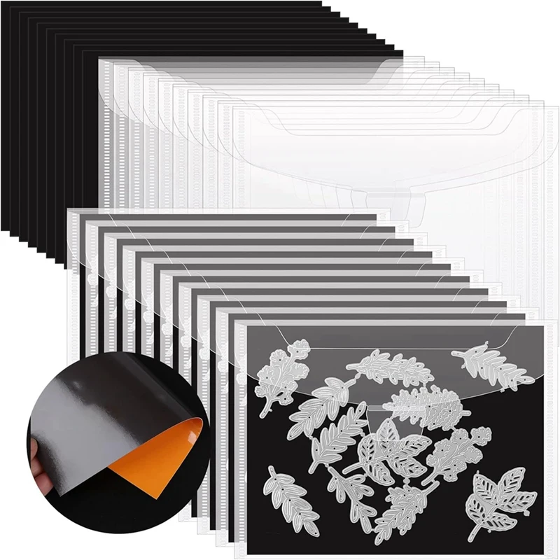 Мешки для штампов и резиновые магнитные листы хранения высечек скрапбукинг