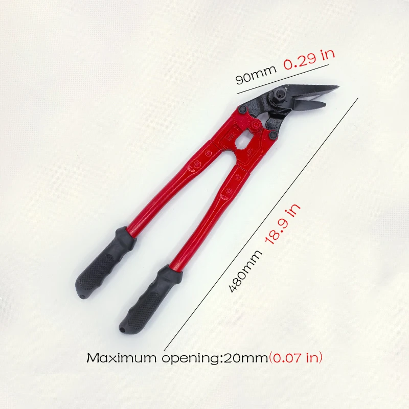 Ножницы из хромованадиевой стали в виде птичьего клюва стальной ленты режущие