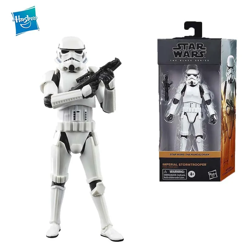

Original Hasbro Star Wars Black Series The Mandalorian Imperial Stormtrooper Action Figure 6Inch Model Collectible Toys In Stock