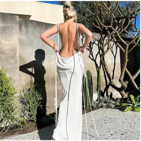 Summer Dress Women 2023 Long Dress Women White Dress 	 Sexy Dress for Women Party Dresses Women  Women Clothes Beach Dress