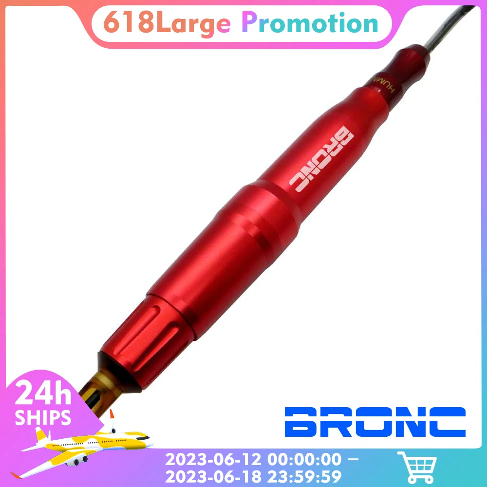 

Тонкая машина PMU Швейцарский двигатель профессиональная машинка для перманентного макияжа для татуировок пистолет для растушевки и подкладки BRONC V4