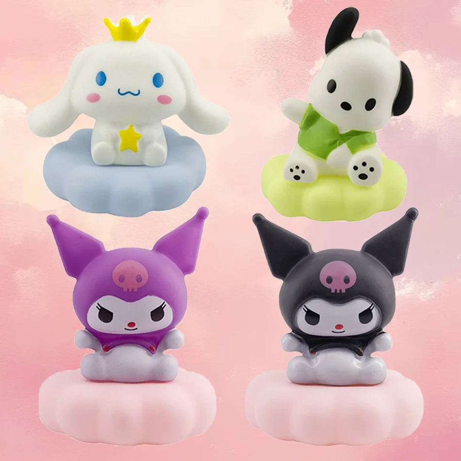 Анимированная милая светящаяся лампа Kuromi почтовое освещение Hello Kitty декоративный