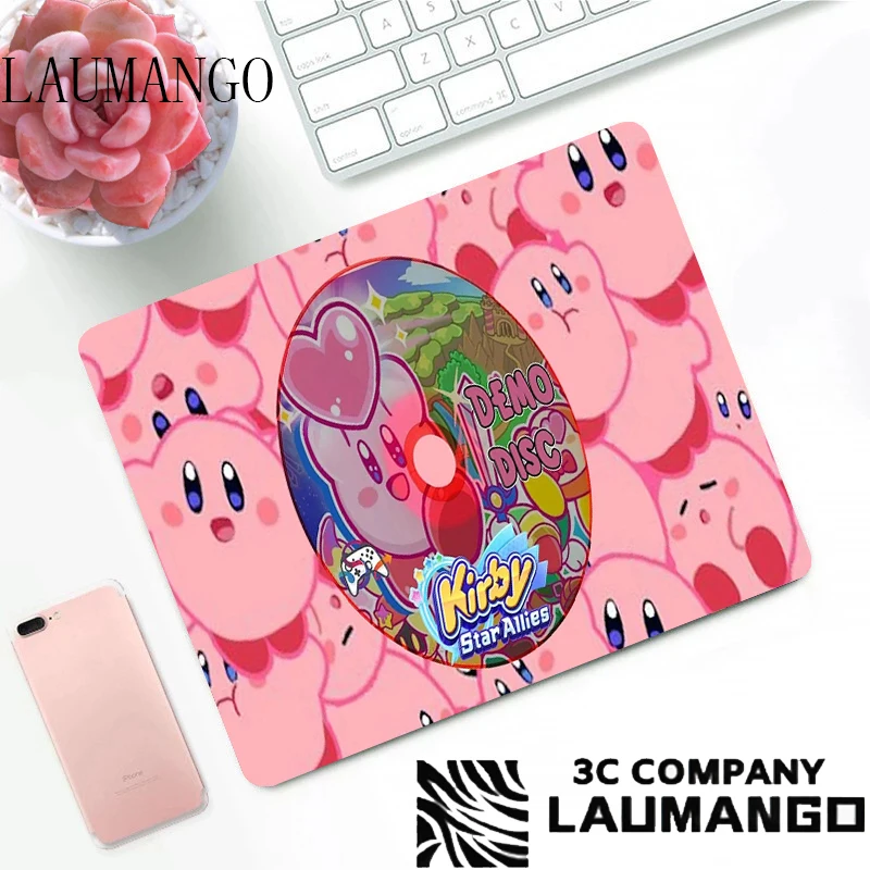 

K-Kirbys Anime Mouse Pad Gaming Gamer Keyboard Computer Desk Mat Mousepad Glass Cabinet Pc Mats Accessories Carpet Mause Laptops