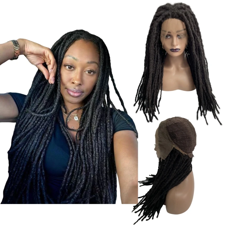 Dreadlocks 13x3.5 Lace Frontal Wig For Black Woman