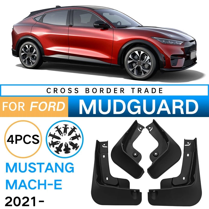 

4 шт., брызговики для Ford Mustang Mach-E 2021 2022