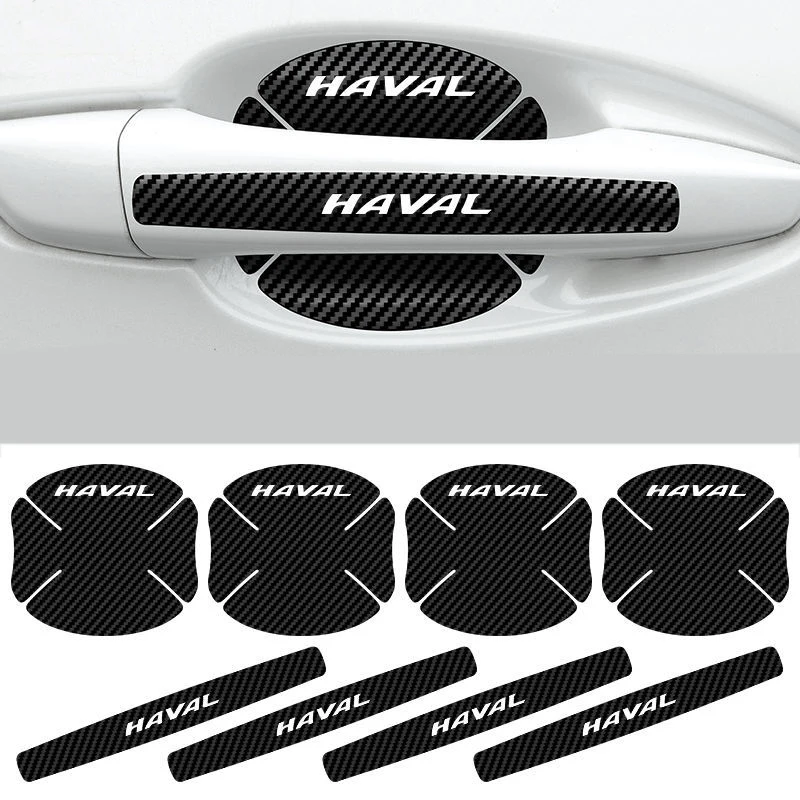 

8pcs PVC Car Door Handle Bowl Anti-scratch Stickers for Haval H8 H2S H9 IF M2 C50 Tabanca F5 F7X H1 H2 H5 H4 H6 Coupe H7 M4 M6