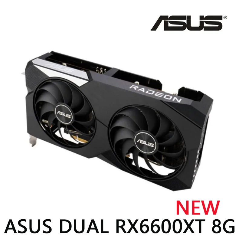 ASUS Dual Radeon RX 6600 XT OC Edition AMD 8 Гб GDDR6 128 бит 7nm RX6600XT |