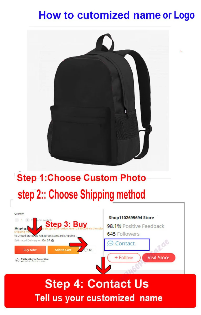 Рюкзак мужской/женский из полиэстера с принтом в виде флага Киргизии