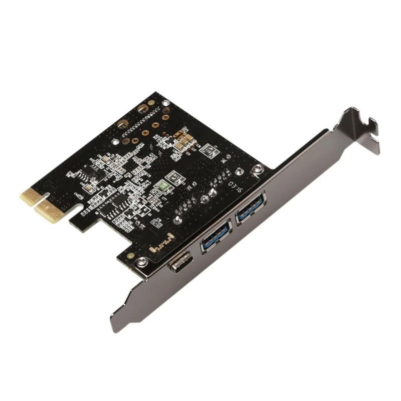 Разъем PCIE-2A1C на Type USB 3.1 передней панели 3.0A PCIE 1X Расширение Прямая поставка