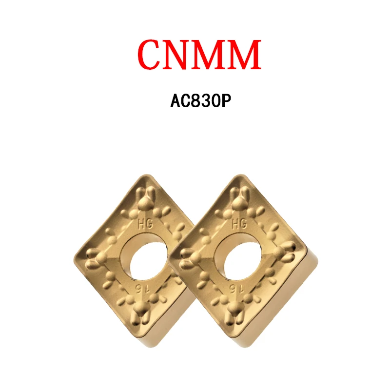 

CNMM CNMM16 CNMM19 160612 190612 CNMM160612N CNMM160616N CNMM190612 N-HG AC830P CNC Carbide Inserts For Metal Lathe Tools Holder