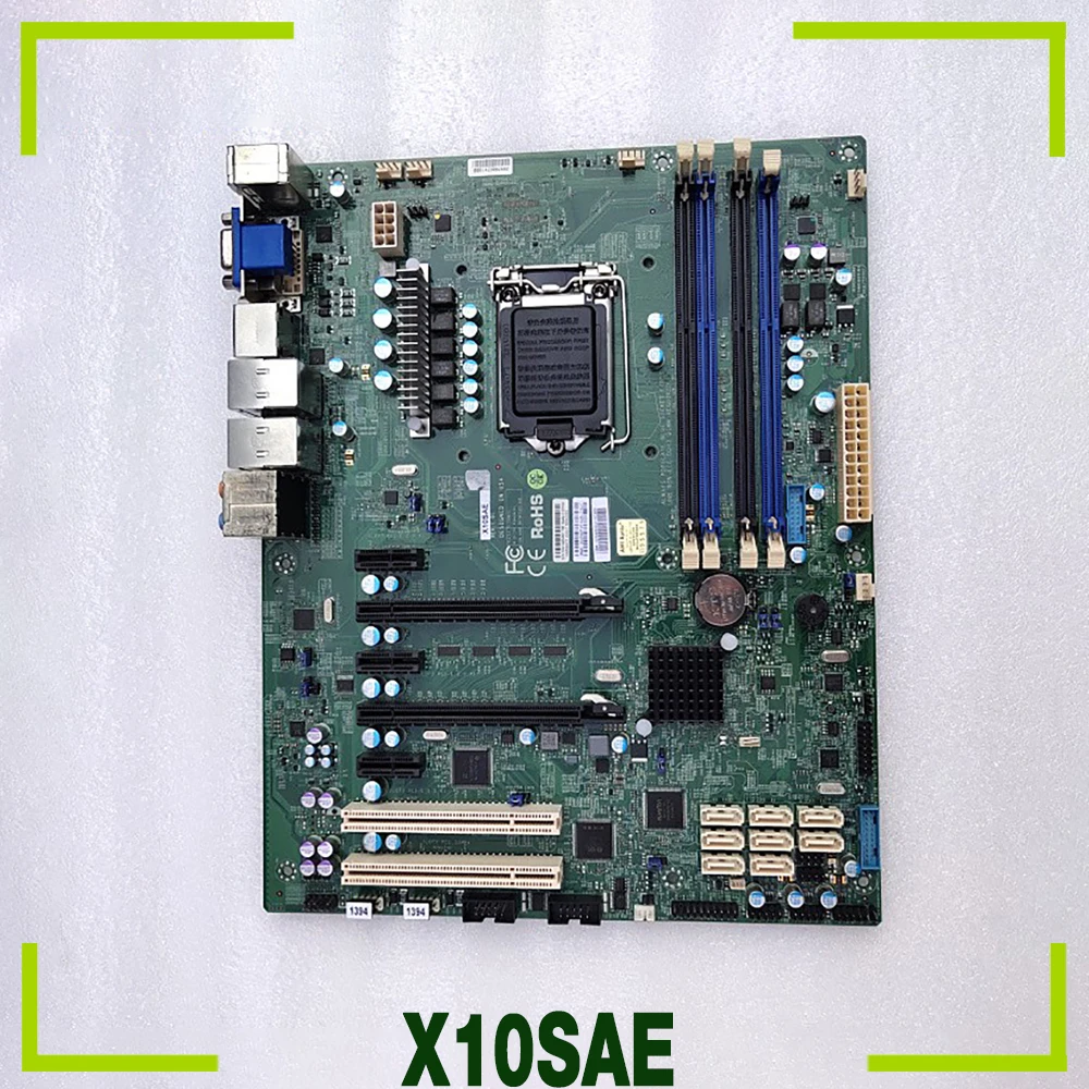 X10SAE для материнской платы Supermicro E3-1200 v3/v4 4th/5th Gen Core i7/i5/i3 процессоров LGA1150 DDR3
