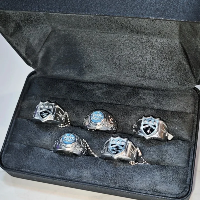 Фото Новый коллекционный брелок-подвеска Takara Tomy Arts Vongola Ring Katekyo Hitman Reborn из сплава для аниме-коллекционеров №4