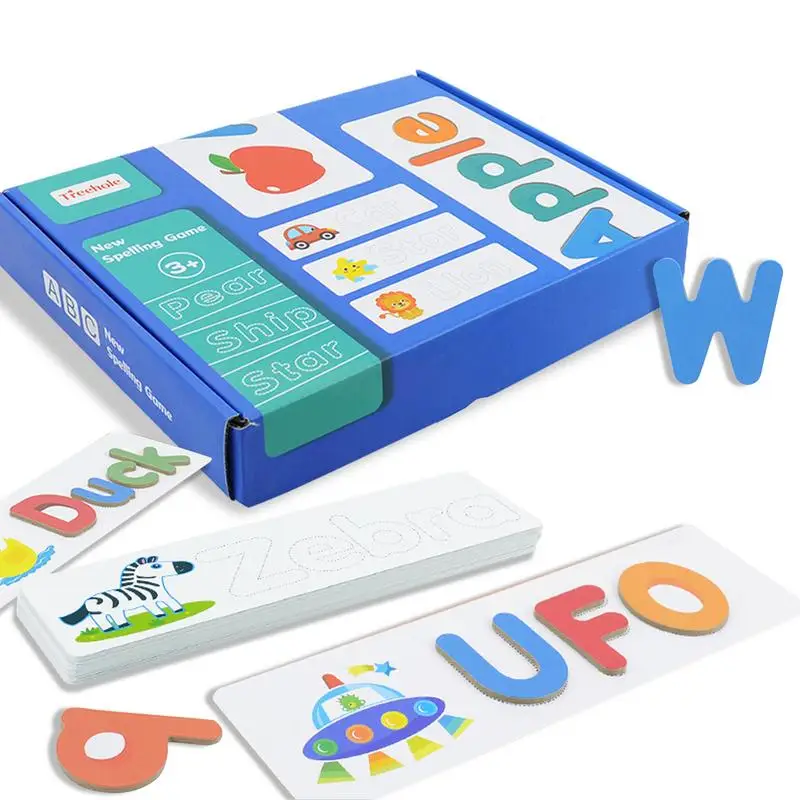 

Spelling Games For Kids See & Spell Matching Letter Game For Preschool Kids Preschool Educational Matching Letter Game Toys