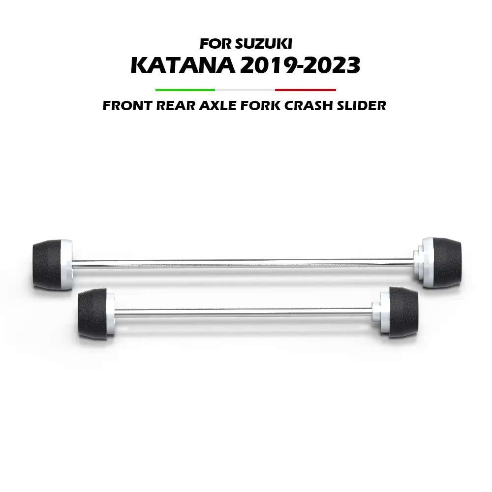 

Motorcycle Rear Front Axle Fork Crash Slider For SUZUKI KATANA 2019 2020 2021 2022 2023 Wheel Crash Slider Protector Parts