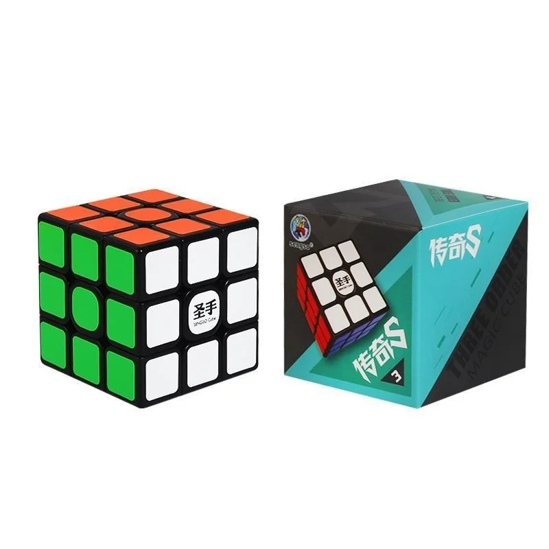 

Shengshou 3x3 Legend S Magic-cube Black 3x3x3 Speed Cubes 5.6CM Professional Puzzle Rotating Smooth Cubos Magicos Toys