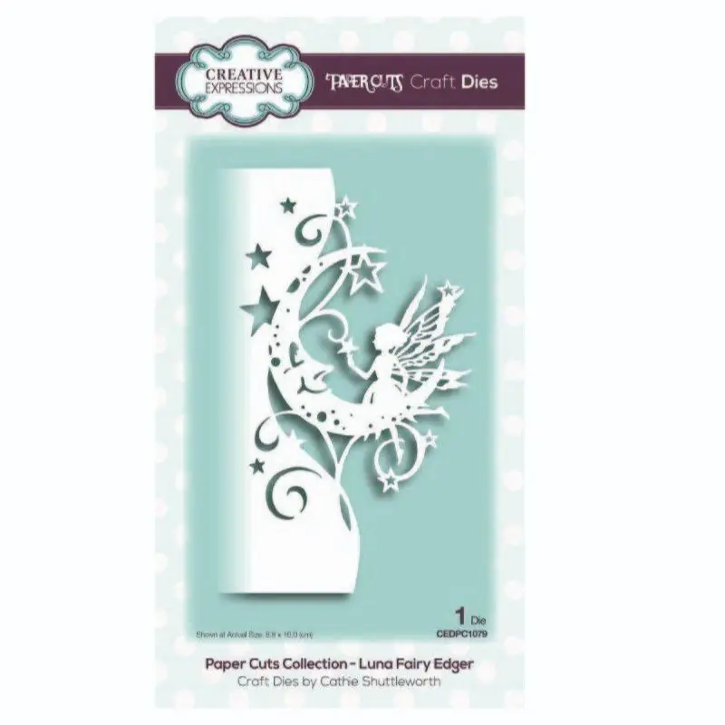 

Рамка для поздравительной открытки, Цветочная Луна, Сказочная металлическая высечка, «сделай сам», скрапбукинг, бумажная рукоделие, нож, ле...