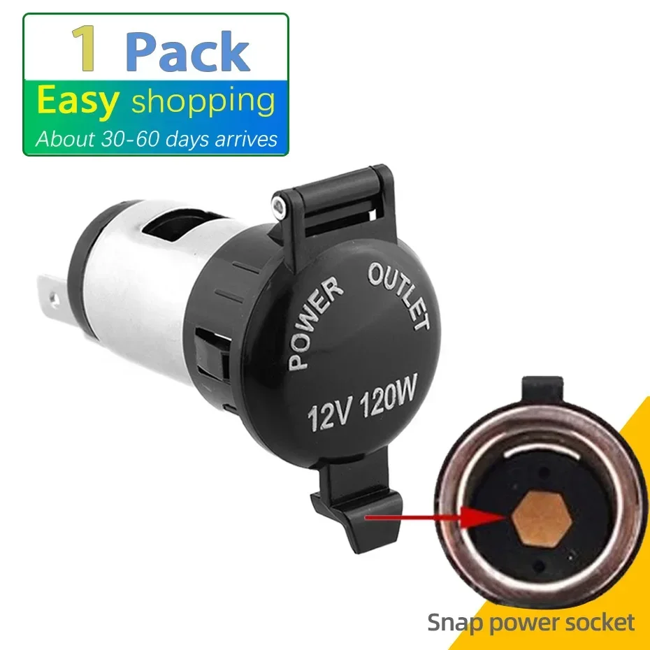 

Прикуриватель автомобильный портативный, 12-24 В, 120-250 Вт