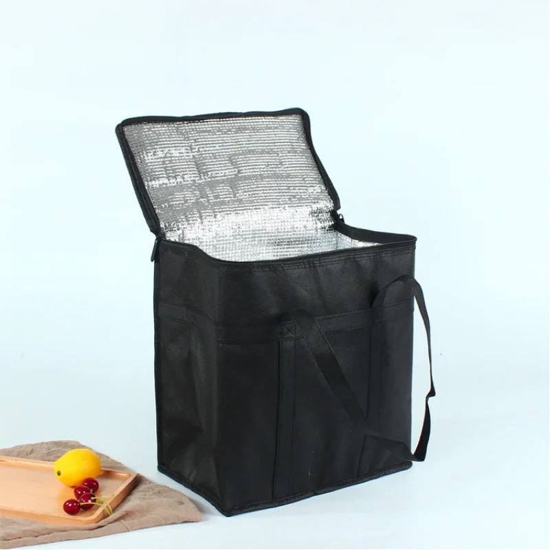 

Hot Portable Insulated Thermal Lunch Bags Folding Fashion Picnic Cooler Lunch Bag Insulated Travel Food Tote Bags Box