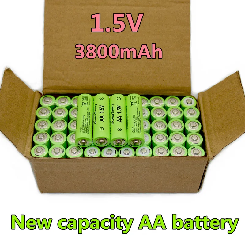 

100% оригинальный, новый AA, высокое качество, 3800 мАч. 1,5 вольт. Никель-металлогидридные аккумуляторы-фонарик, пульт дистанционного управления ...