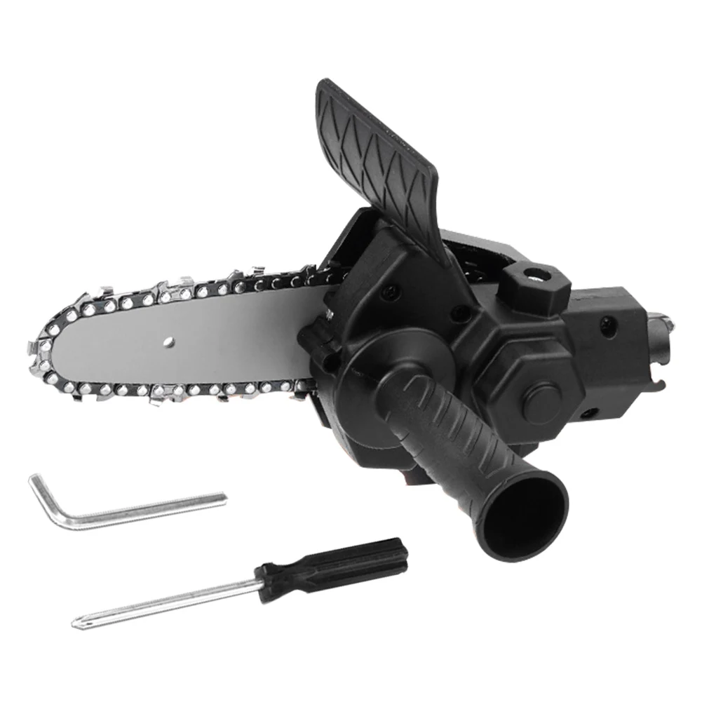 

4pcs Electric Drill To Chainsaw Practical Auxiliary Handle Hex Wrench Tool Attachment Kit Wood Working Lightweight Screwdriver