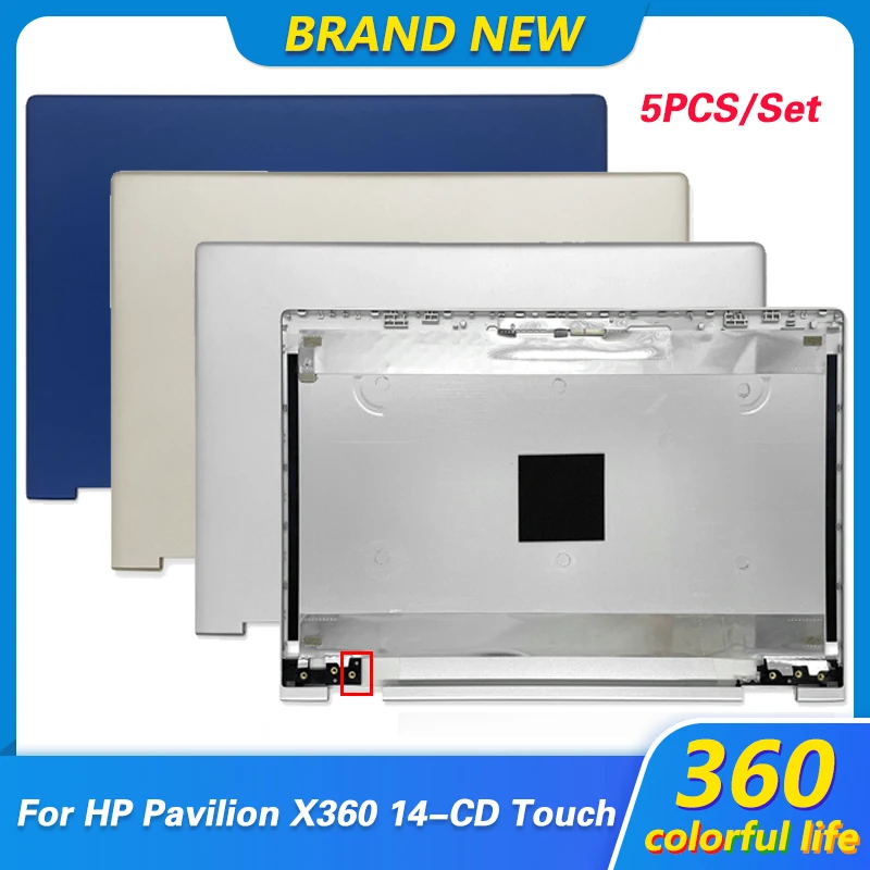 Оригинальная новая задняя крышка ЖК-дисплея для HP Pavilion X360 14-CD Series 14-CD005NS