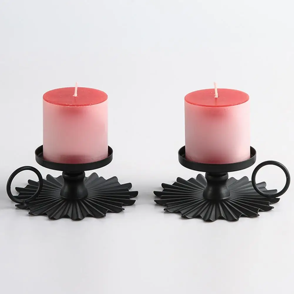 

Delicate Anti-deformation Exquisite Smooth Lines Candle Container Household Supplies