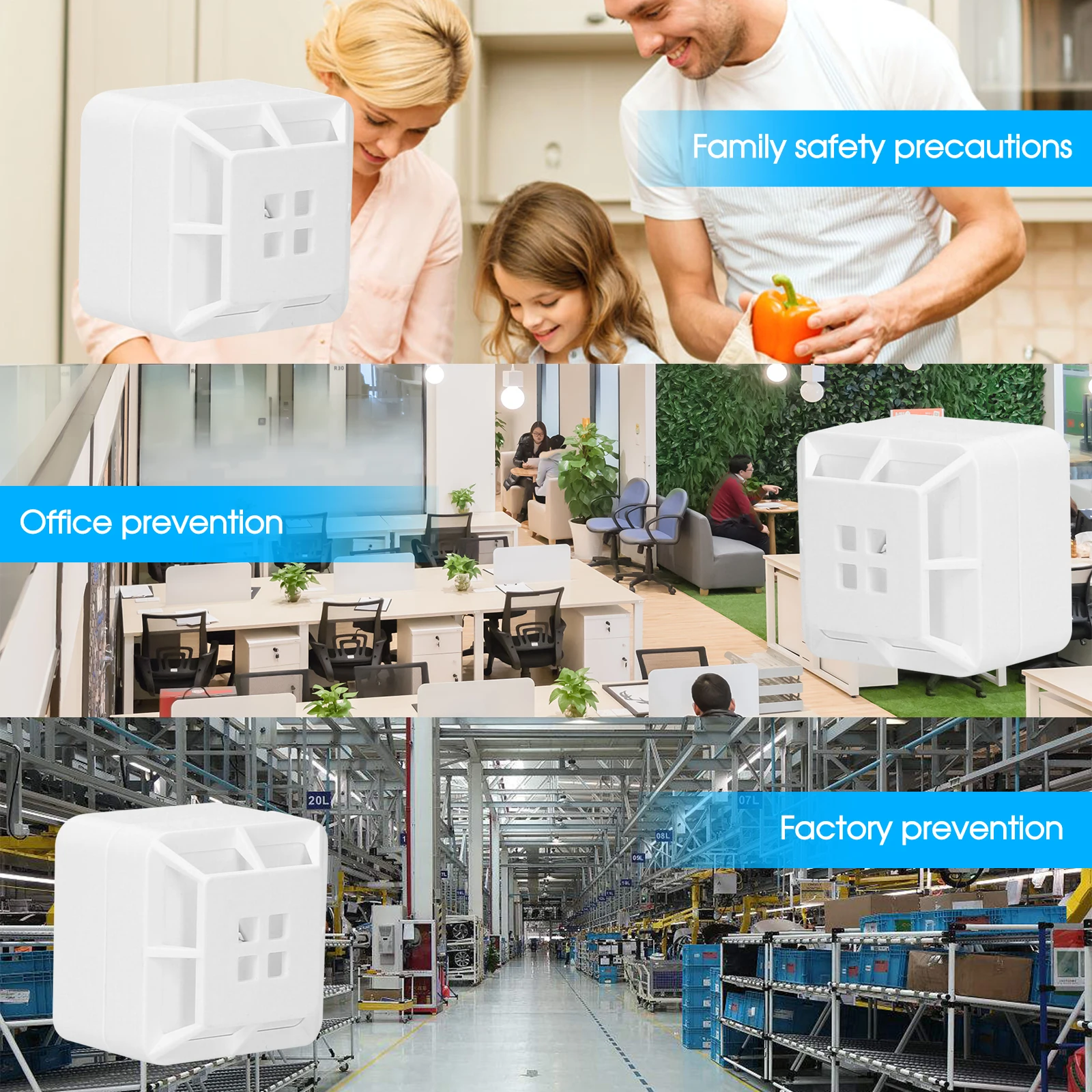 Тепловой Детектор Сигнализации С Фиксированной Температурой 5-летний Срок