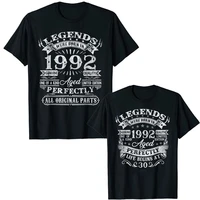 legends were born in 992 30 year old 30th birthday t shirt for women men clothing birthday present gifts customized products