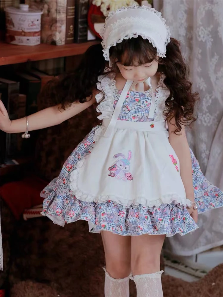 Индивидуальное летнее платье в стиле &quotЛолита&quot для девочек тонкое Летнее