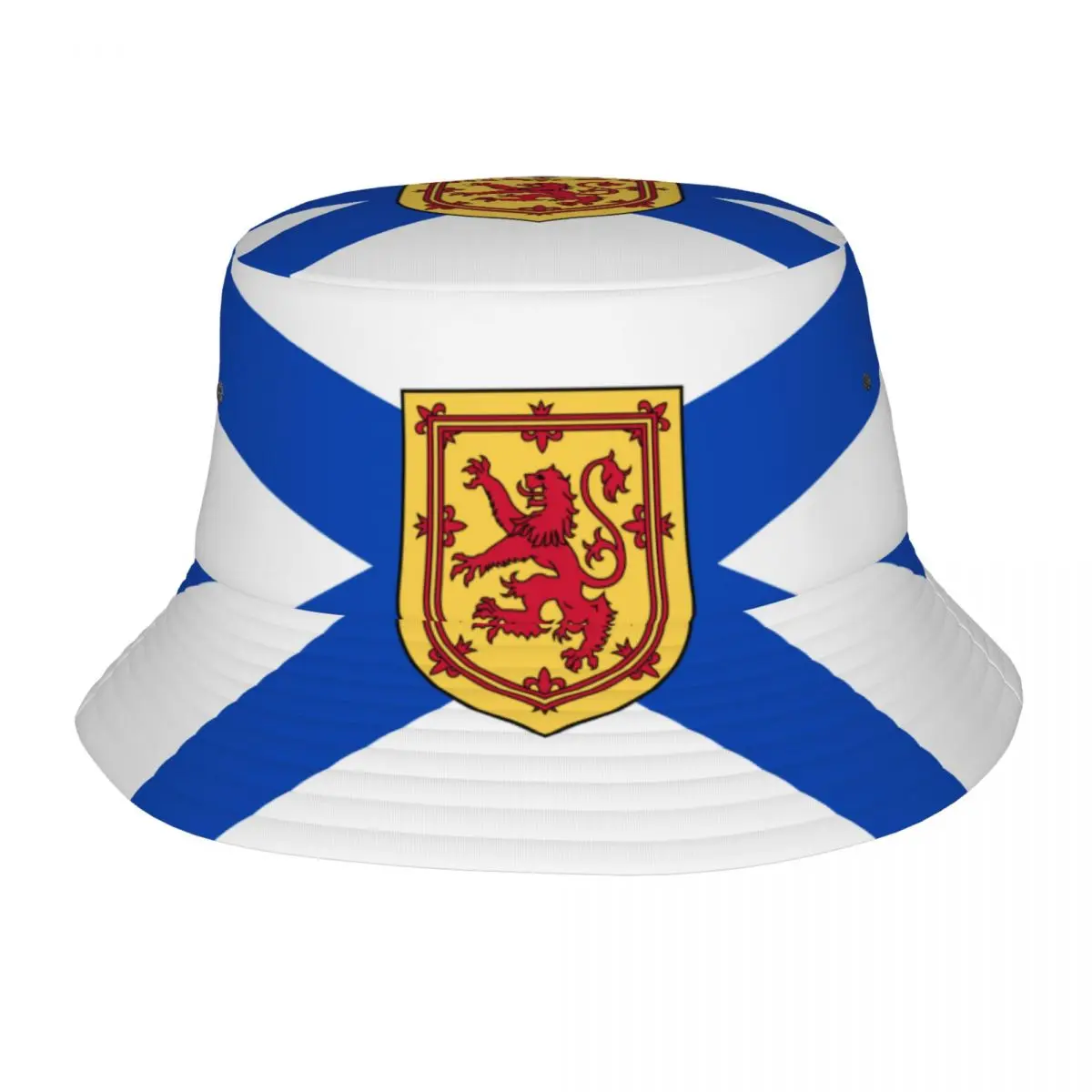 New Fashion Bucket Hats Fisherman Caps For Women Men Gorras Summer Flag Of Nova Scotia