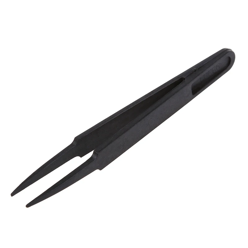 

10X Black Plastic Anti-Static Tweezers Repair Tool