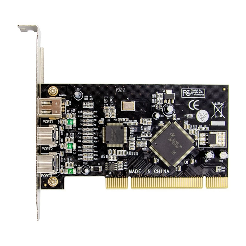 Плата видеозахвата PCI 1394A 1394B для Firewire 800 адаптер IEEE 1394 преобразователь карт HD