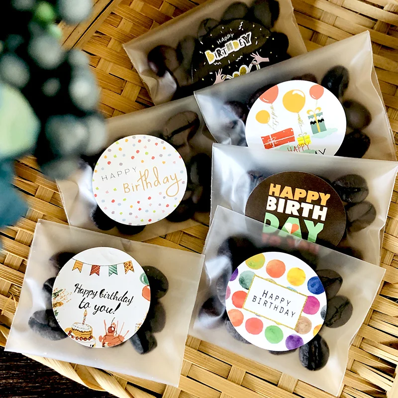 60 цветов спасибо наклейка Цветочная этикетка декоративное клейкое украшение для