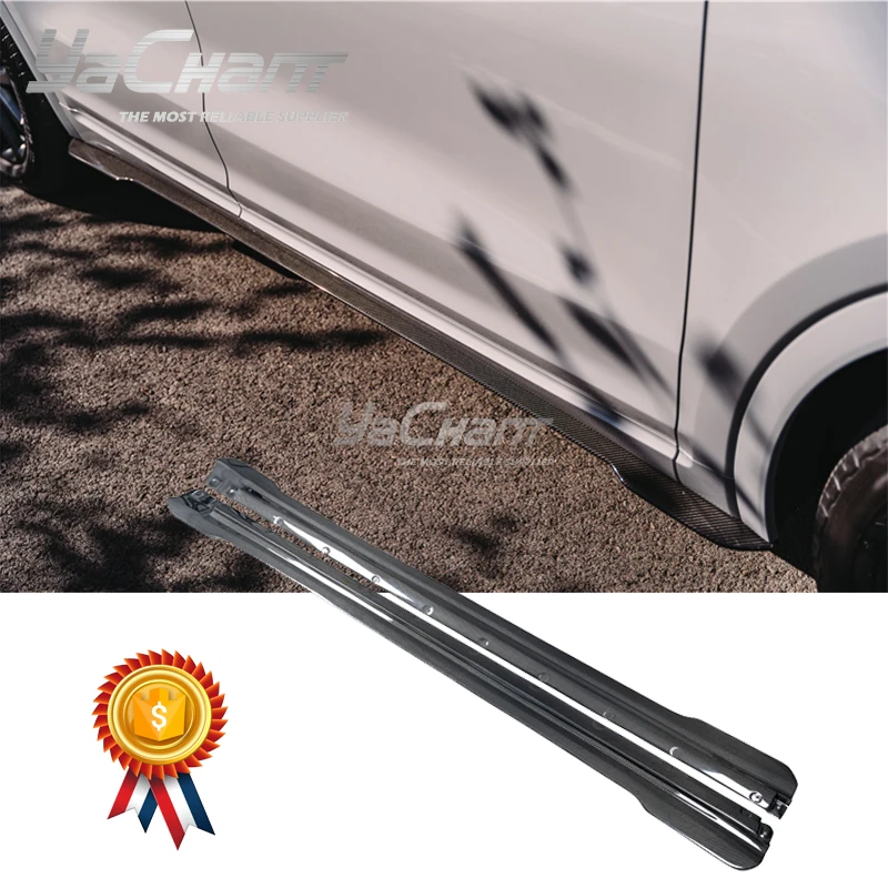 

Car-Styling Carbon Fiber Lionhart Style Front Lip Fit For 2019-2022 Li-One Front Bumper Lip Splitter