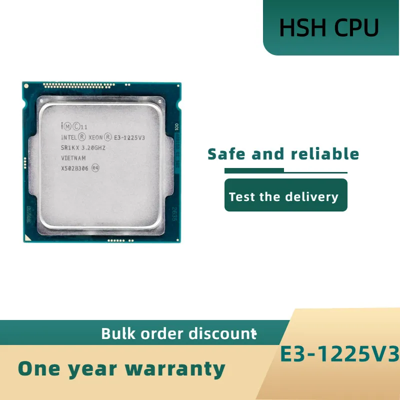 

Процессор Intel Xeon Φ v3 E3 1225v3 E3 1225 v3 3,2 ГГц четырехъядерный четырехпоточный ЦПУ процессор 8 Мб 84 Вт LGA 1150