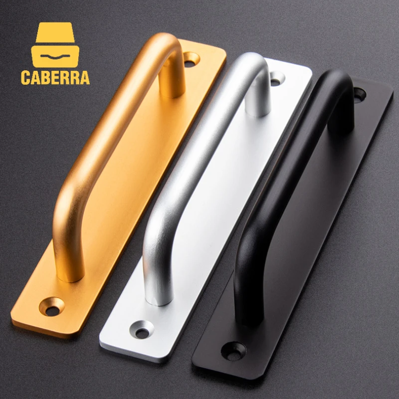 

Aluminium Alloy Black Door Handles Balcony Bedroom Kitchen Door Pulls White Furniture Handle Door Hardware Knobs Door Handle