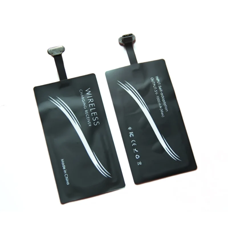 

Universal QI Wireless Charging Receiver Type-C QI Wireless Charger Receiver Module Adapter Connector Replacement Mobile Phone