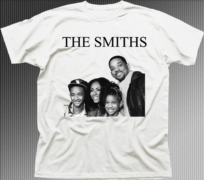 Смешная хлопковая Футболка с принтом музыкальных рок The SMITHS Will Smith family OZ9843