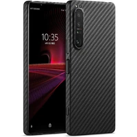 carbon fiber case for sony xperia 1 iv ultra thin and lightweight real aramid fiber shockproof case for xperia 1 iv