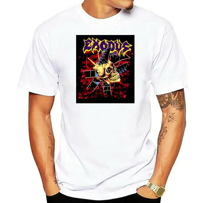 

Экзодус плакат V2 футболка черный мусорный металл все размеры S 5Xl