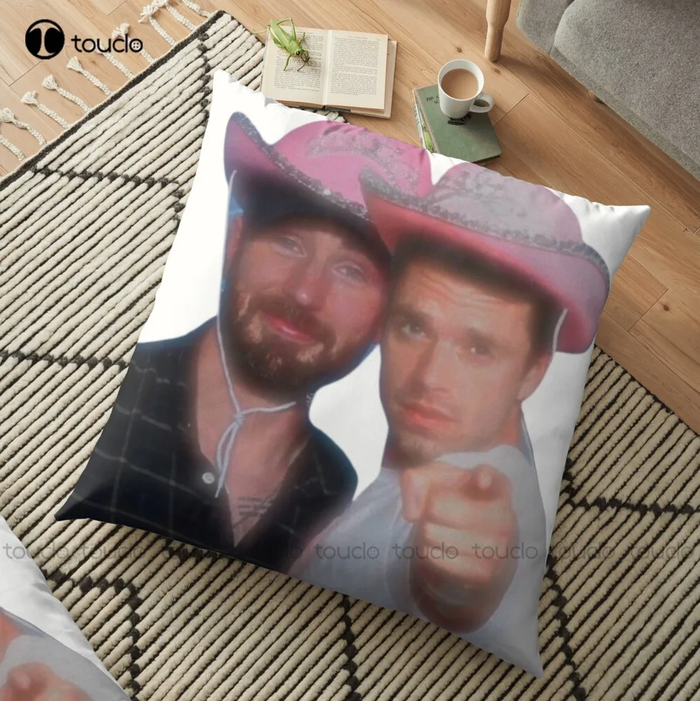 

Декоративная подушка с принтом Криса Эванса и Себастьяна, Инди-подушки из полиэстера и льна, на молнии, чехол для спальни, для дома, отеля