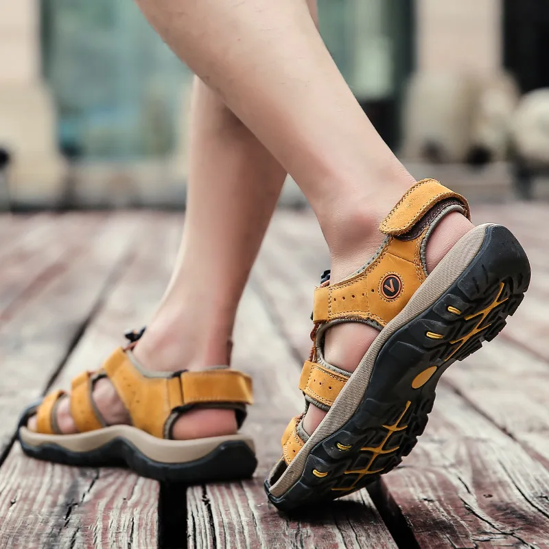 Мужские Пляжные шлепанцы Letni нескользящая обувь шеф-повара Нескользящие мужские