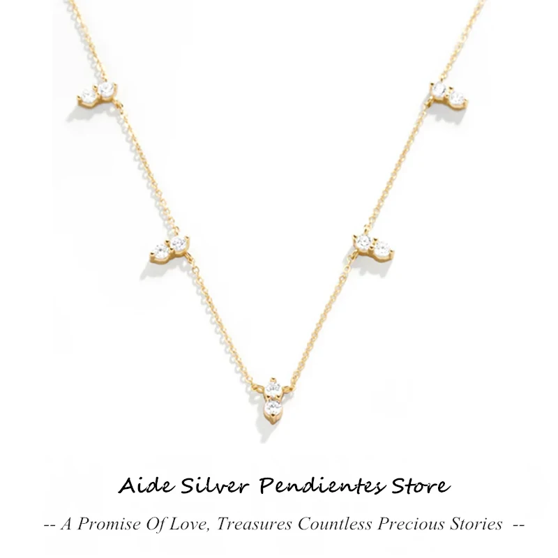 

Ожерелья-цепочки женские из серебра 925 пробы с фианитами