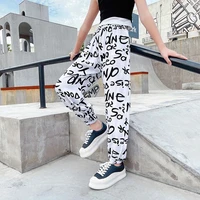 girls summer pants letter pattern pants girl 2022 new thin kids trousers girls teenage kids clothes girl 4 6 8 9 10 12 14 years