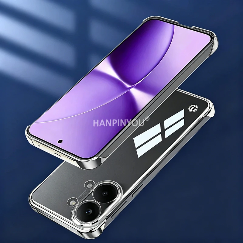 Роскошный прозрачный безрамочный чехол с покрытием для Xiaomi Poco X8 Pro Max Redmi Turbo 5 Max, ультратонкий, защитный, жесткий чехол из поликарбоната для камеры (art.: 3920d9c4e6269) - 3920d9c4e6269
