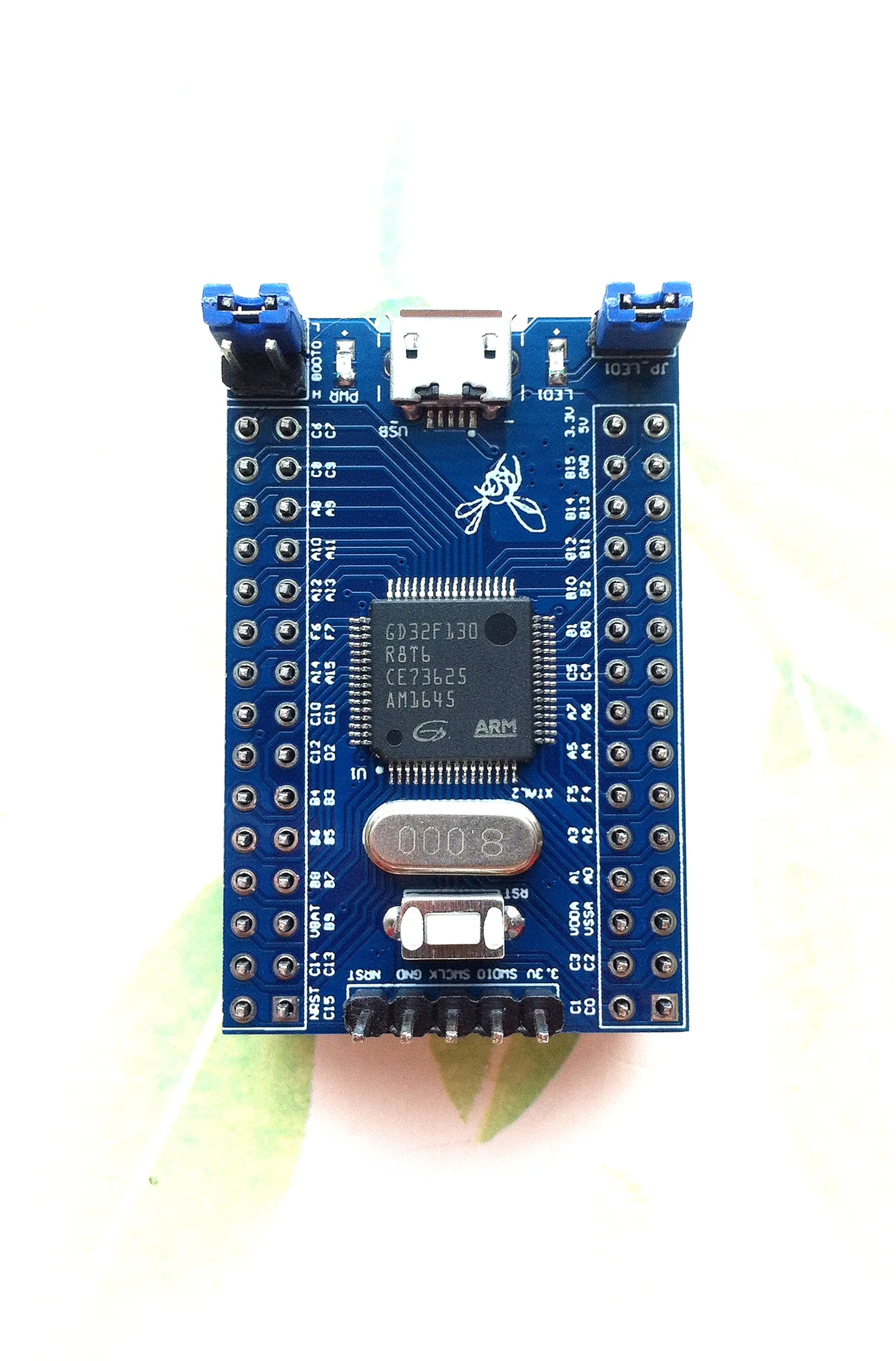 

Материнская плата GD32F130R8T6, минимальная системная макетная плата, обучающая мини-плата GD32F130 R8