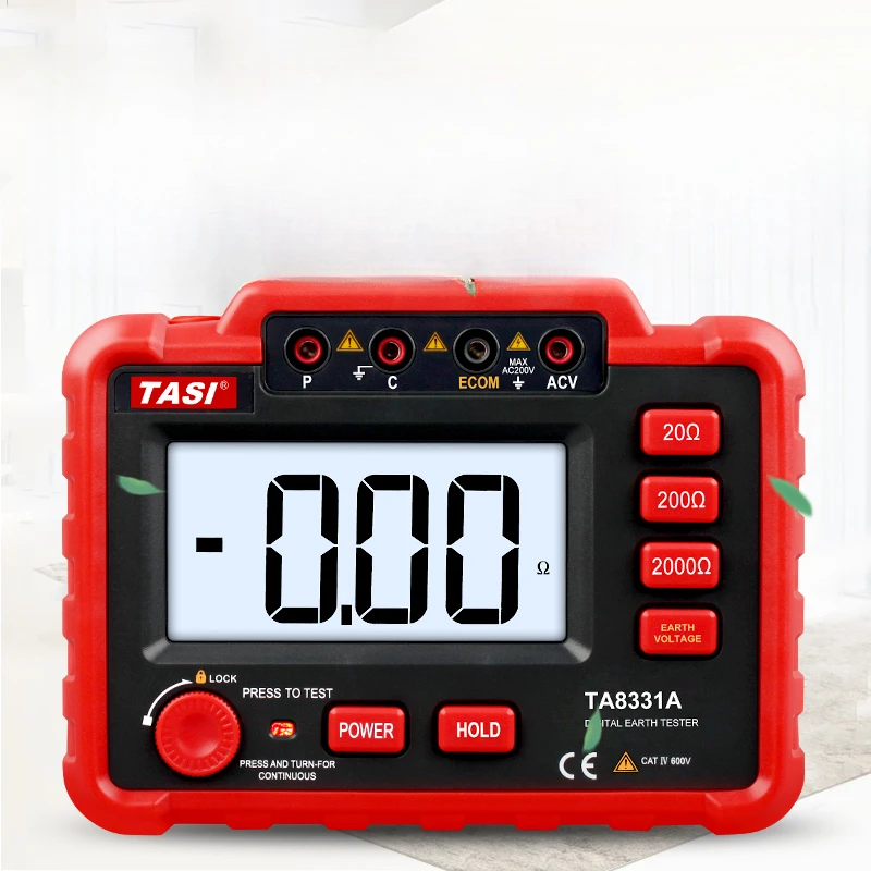 

German and Japanese imported technology grounding resistance tester, digital grounding resistance meter,