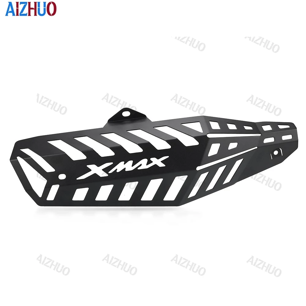 Фото Для мотоцикла YAMAHA XMAX300 X MAX 300 2025-2026-2027: Защитный кожух выхлопной трубы, термозащитный экран, декоративная накладка №4
